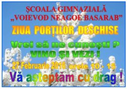 Afis - Ziua portilor deschise - feb. 2016 Sc. VNB 04 A